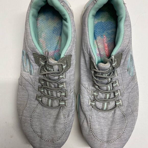 sketchers woman’s stretch knit washable bungee slip on sneakers/8.5/ comfort - Picture 5 of 7